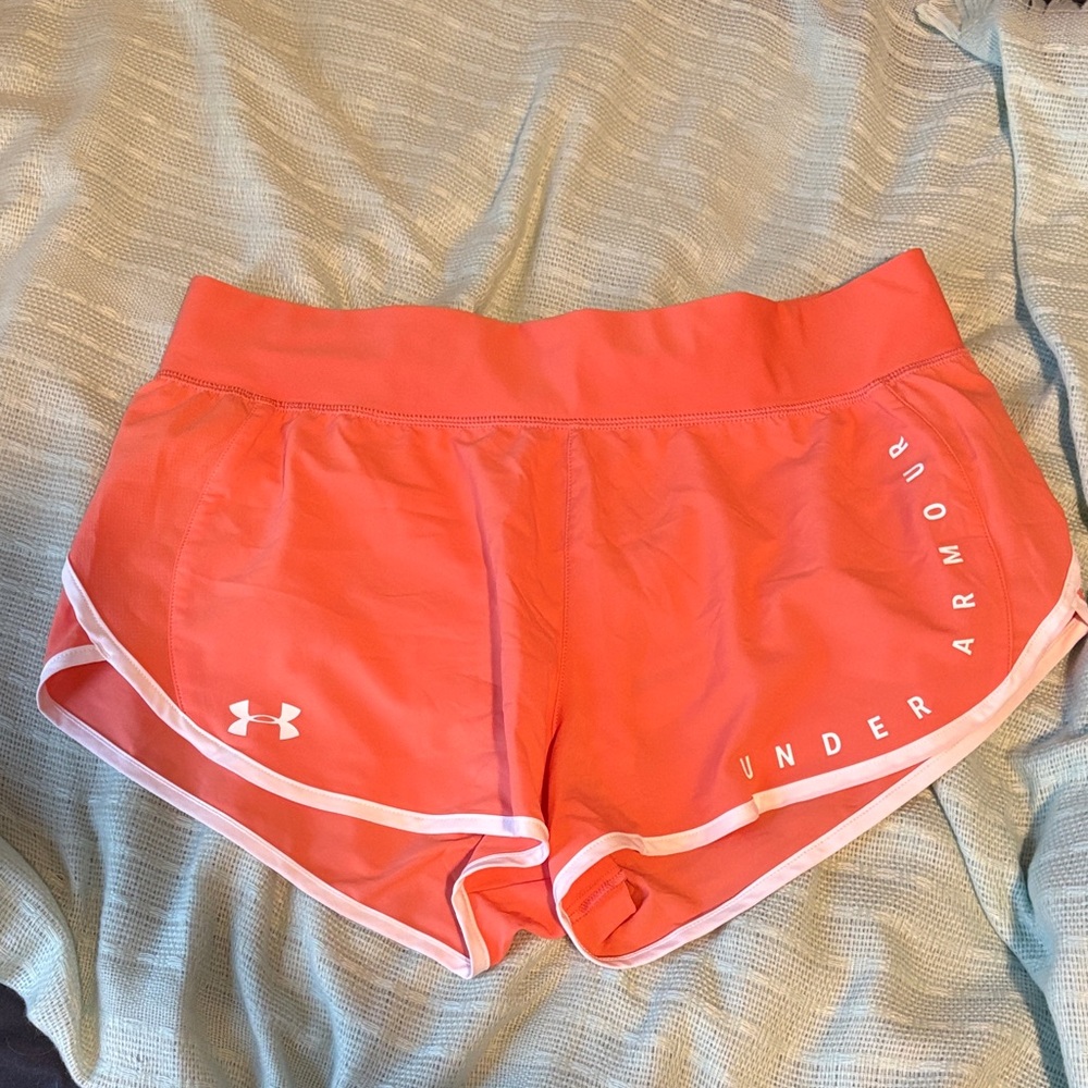 Under Armour Women's Coral Athletic Shorts